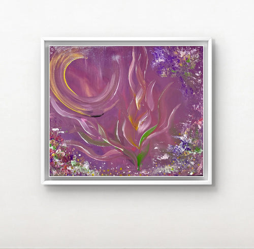 Bloom, original painting by Nikoletta Abbasi