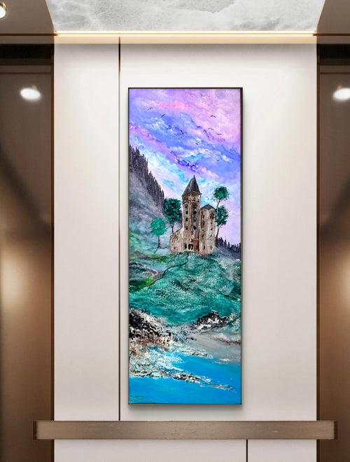 Castle at Dusk Nic Art Studio